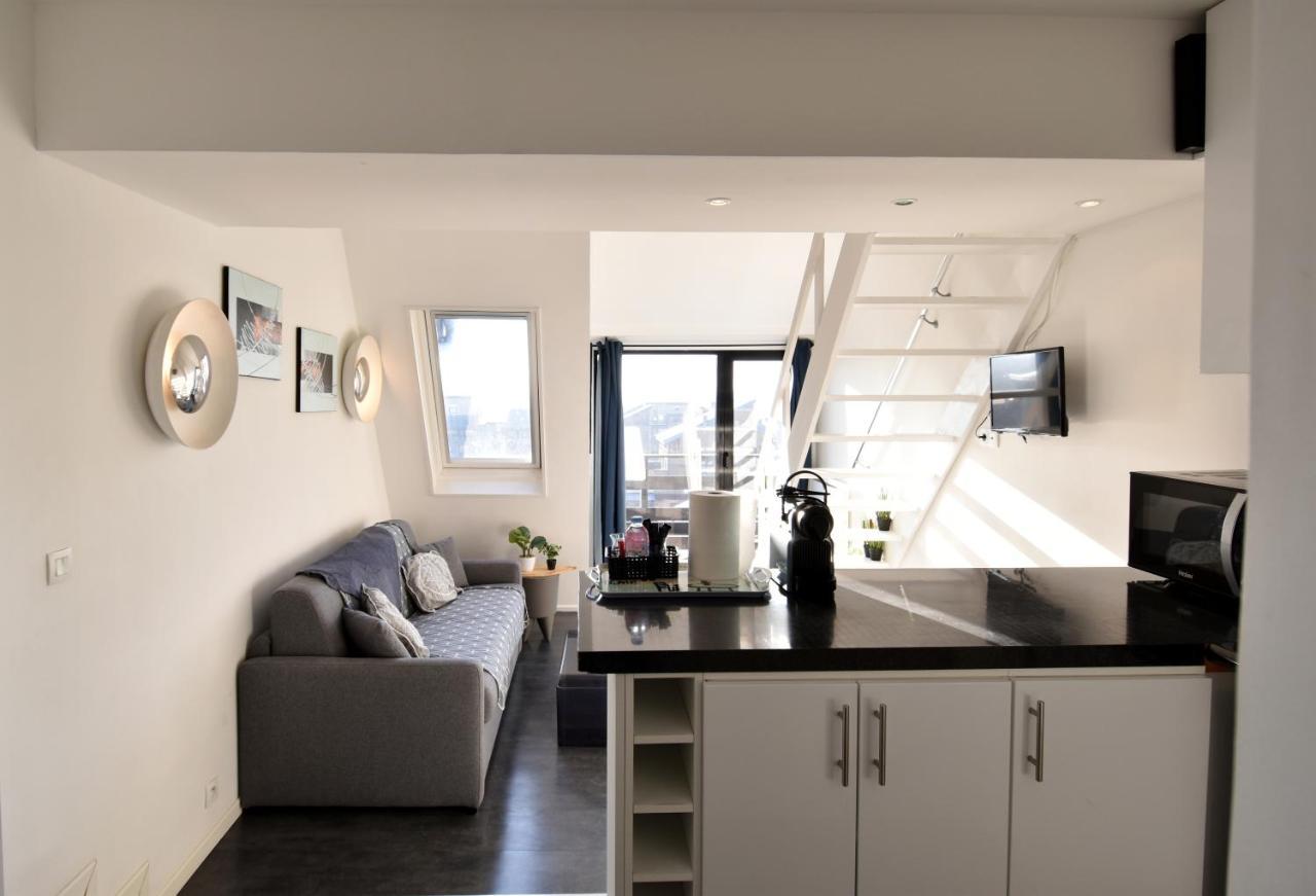 Mini Duplex Vue Mer Exposition Sud ドーヴィル エクステリア 写真